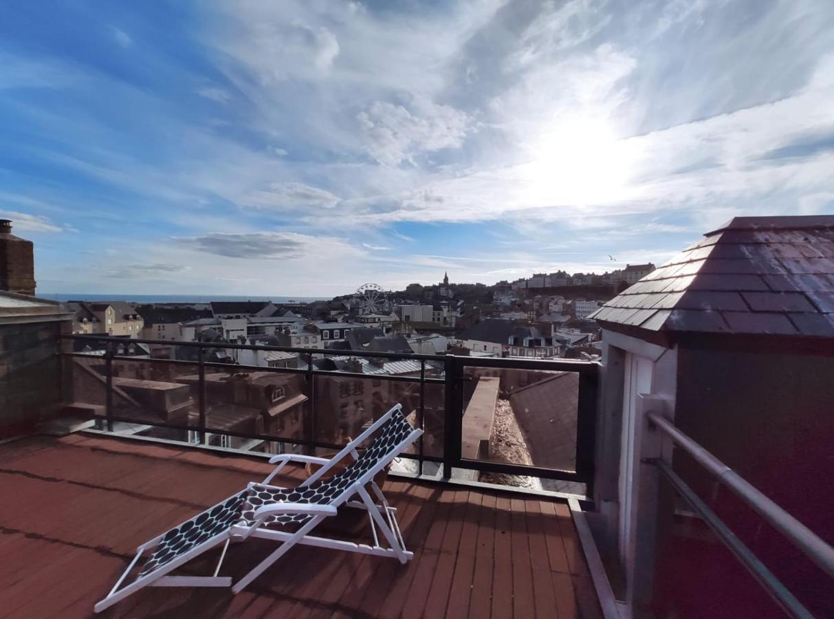 Apartament Le Balcon Des Vents Granville Zewnętrze zdjęcie