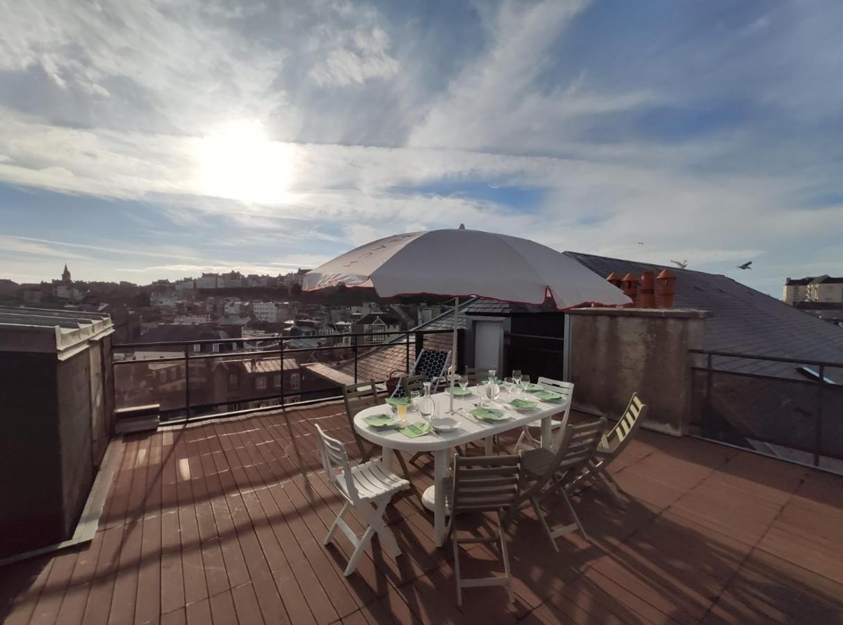 Apartament Le Balcon Des Vents Granville Zewnętrze zdjęcie