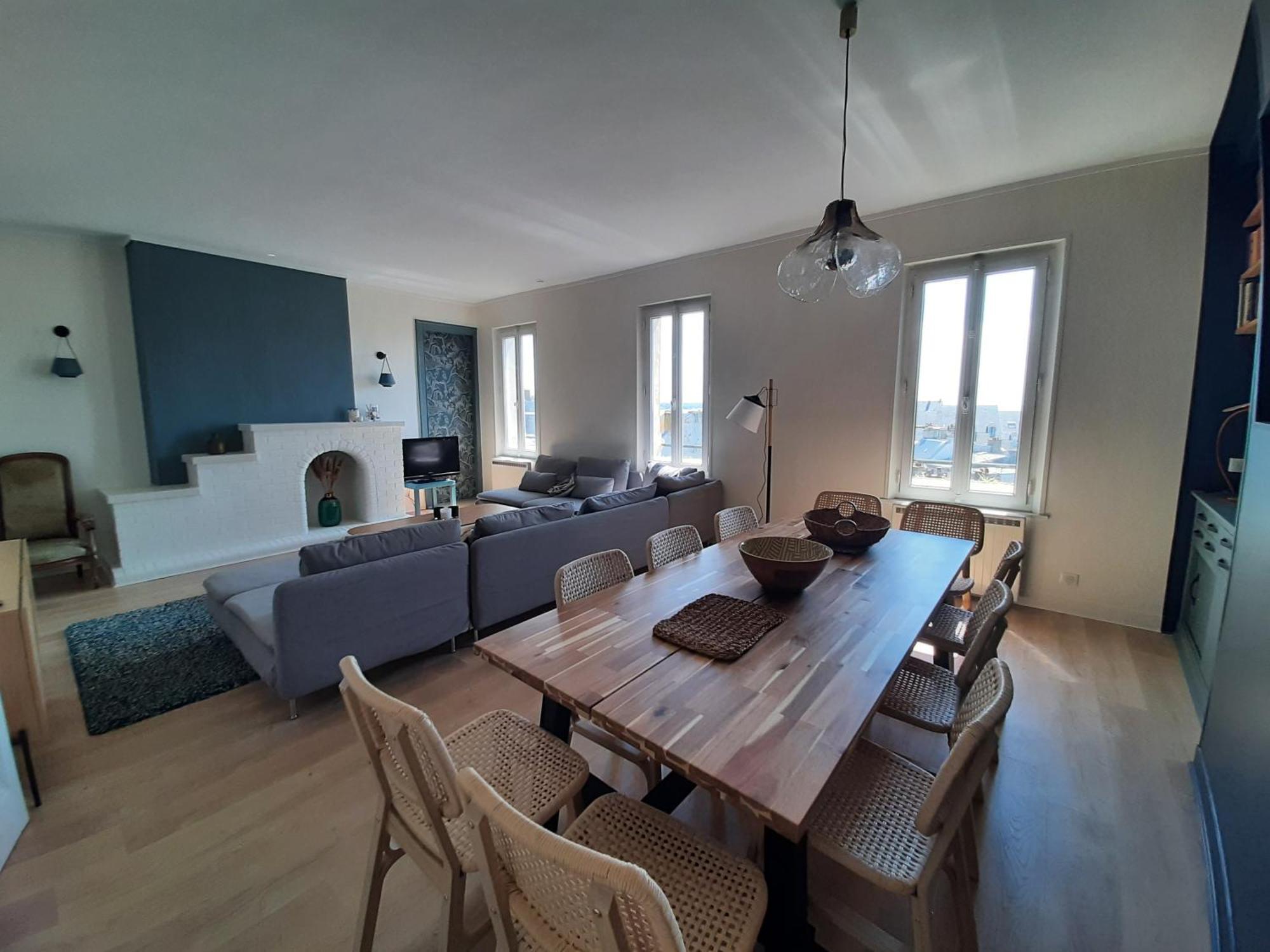 Apartament Le Balcon Des Vents Granville Zewnętrze zdjęcie