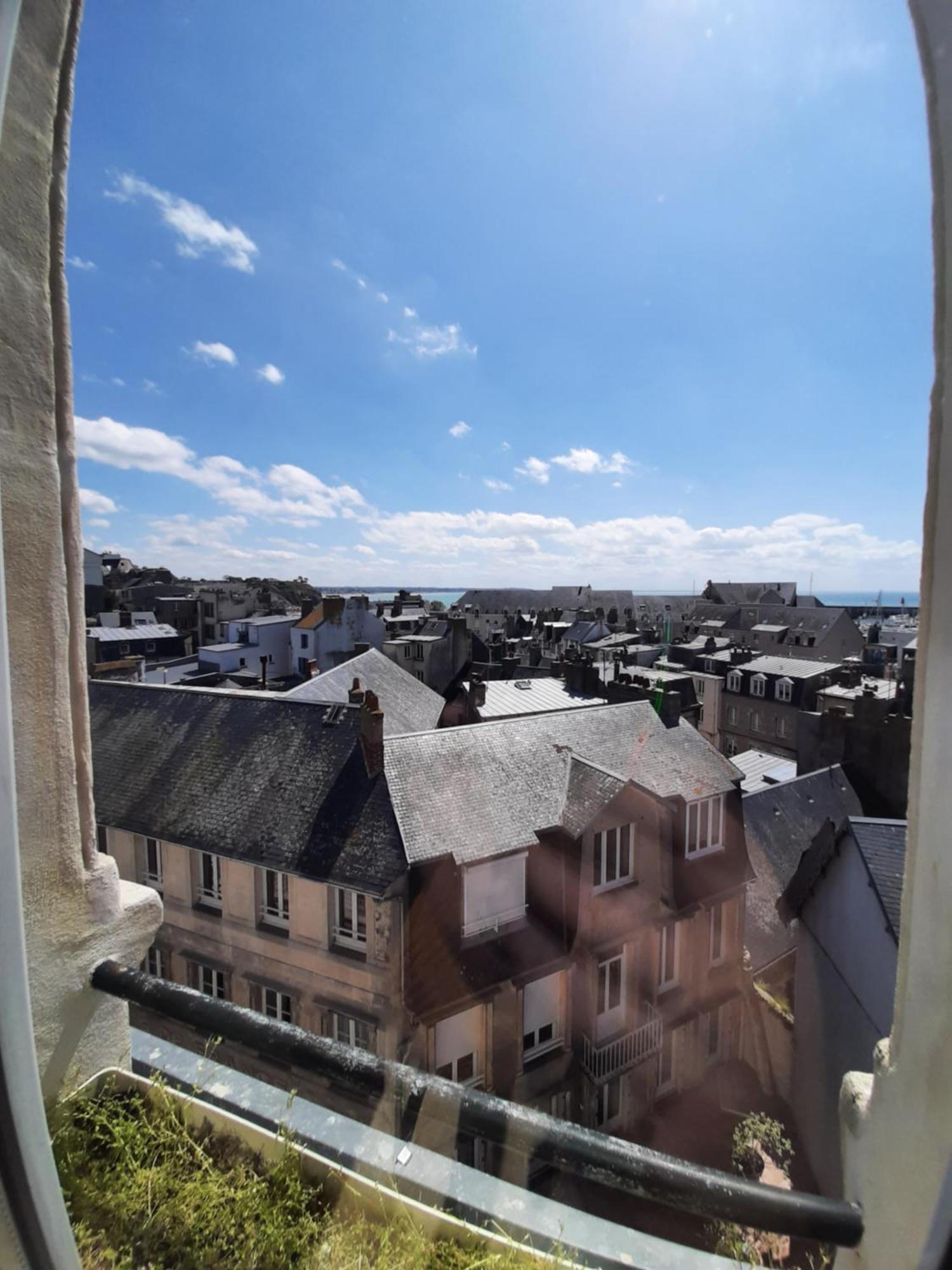 Apartament Le Balcon Des Vents Granville Zewnętrze zdjęcie