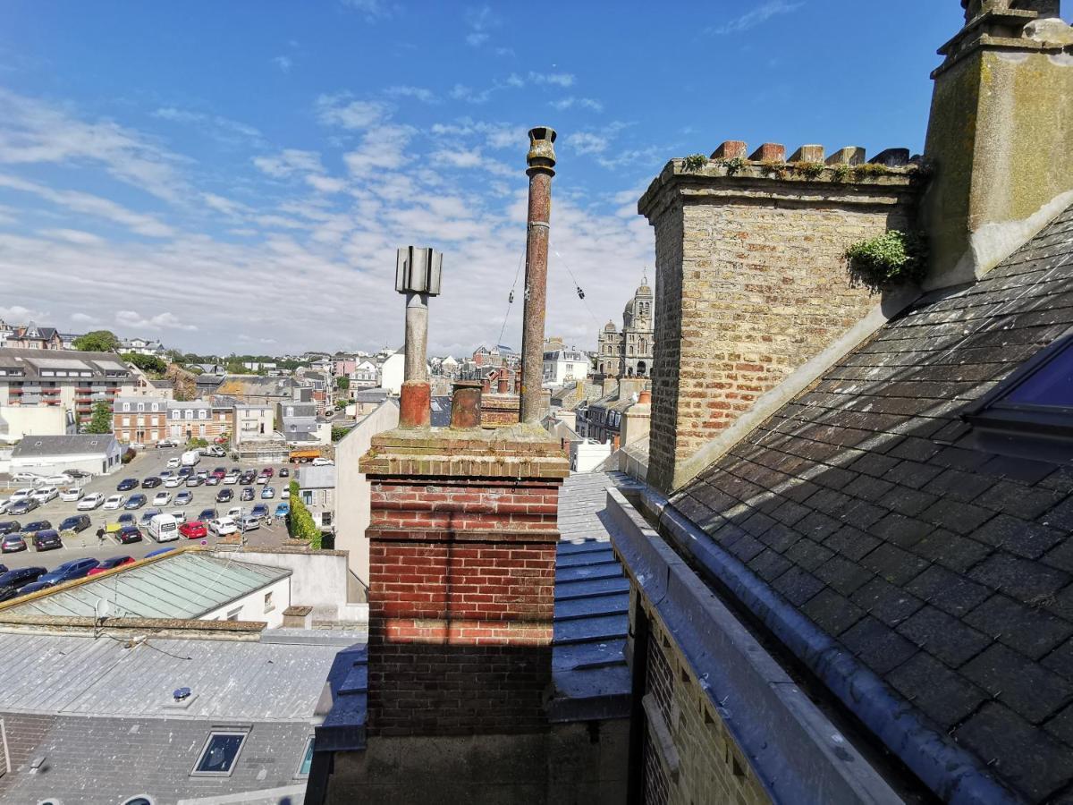 Apartament Le Balcon Des Vents Granville Zewnętrze zdjęcie